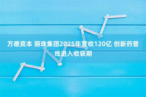 万德资本 丽珠集团2025年营收120亿 创新药管线进入收获期